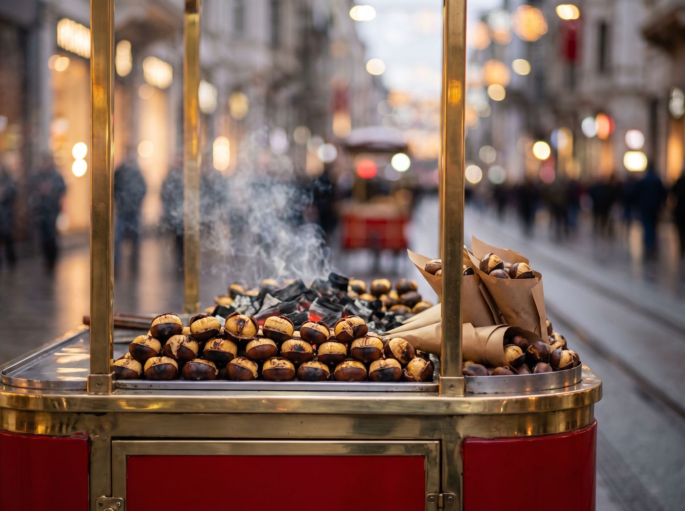 Kestane Kebap - Turkish street food